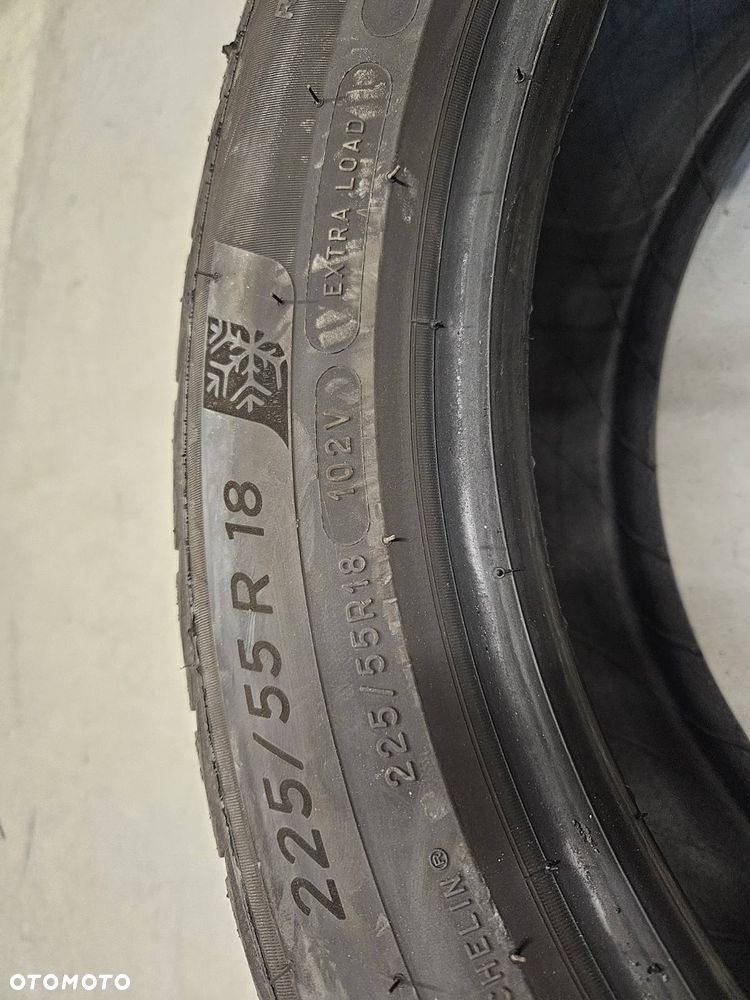 KOMPLET OPON ZIMOWYCH 225/55R18 2X MICHELIN + 2X BRIDGESTONE - 2