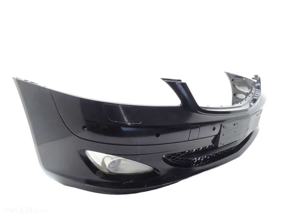 Zderzak przód przedni halogen czarny a2218800040 mercedes w221 s-klasa - 1