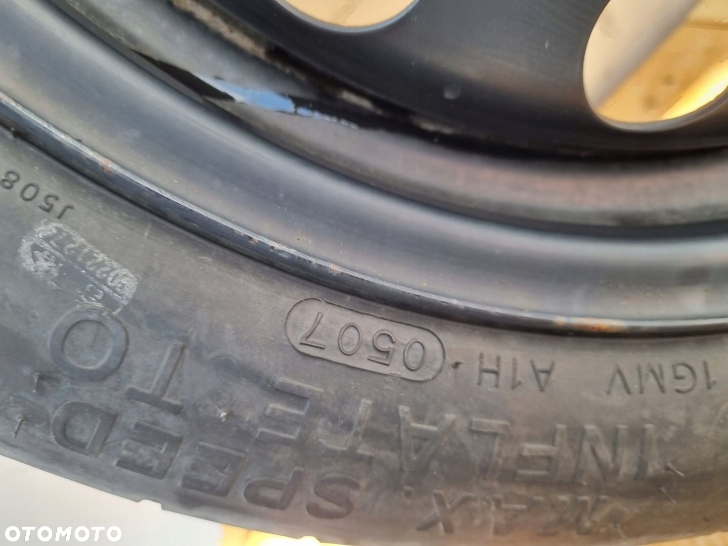 Audi Seat Vw Golf VI KOŁO DOJAZDOWE dojazdówka 125/70 R16 1K0601027AL 5x112 - 6