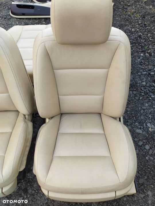 MERCEDES W221 LIFT TAPICERKA FOTEL FOTELE KANAPA BEZOWY - 10