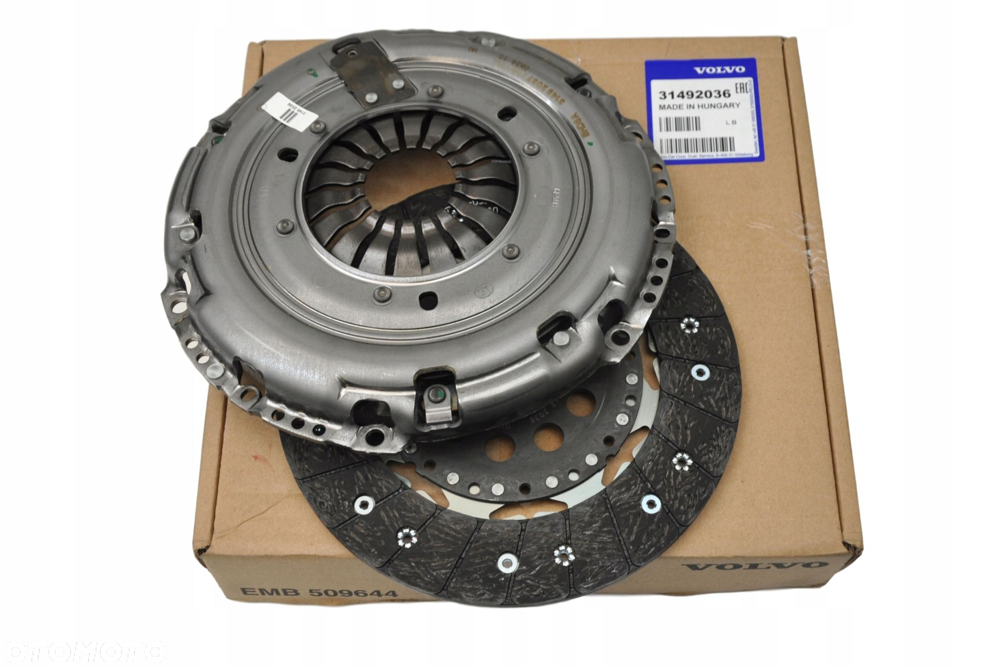 VOLVO V40 V40CC sprzeglo docisk komplet 2,0D OE 31492036 - 2
