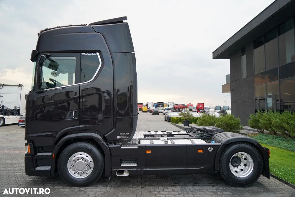 Scania S 580 / V8 / RETARDER / I-PARK COOL / COMPLET AIRMATIC / JANTE DIN ALIAJ / PIELE / - - 7