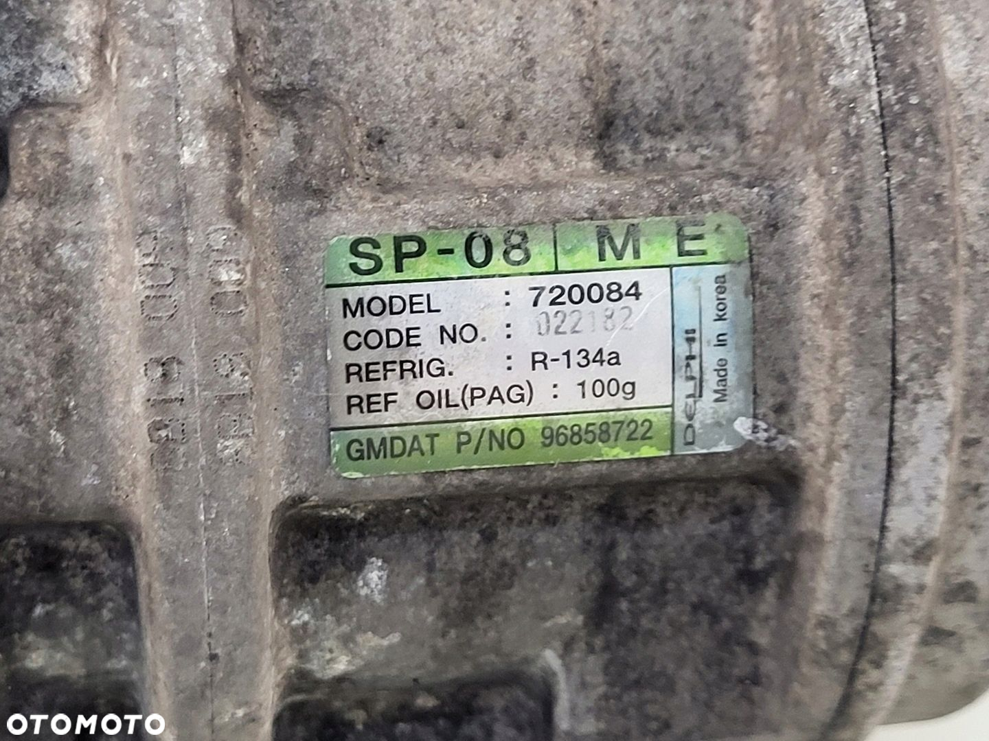 CHEVROLET MATIZ II KOMPRESOR KLIMATYZACJI SPRĘŻARKA - 3