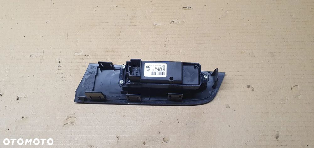 Przełącznik szyby prawy tył tylny Mazda 6 II GS1D66380 - 3