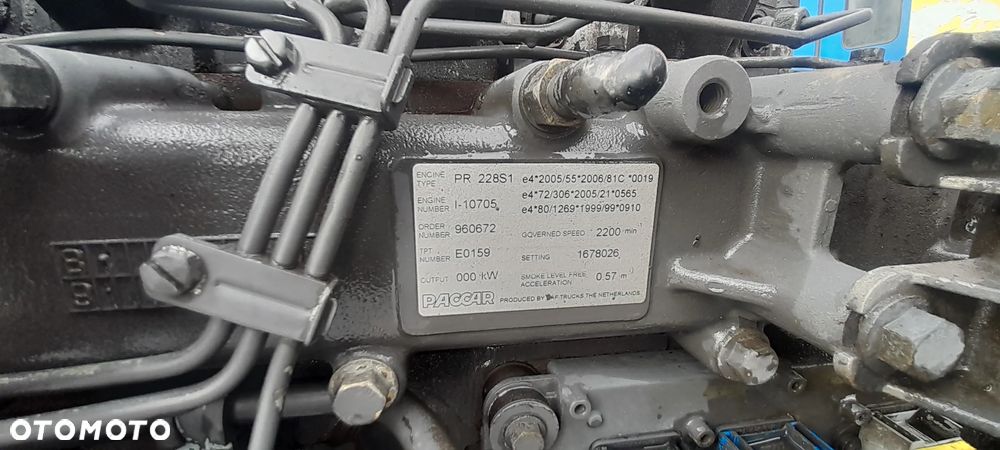 Silnik kompletny DAF CF 75 320KM PR228S1!! - 2