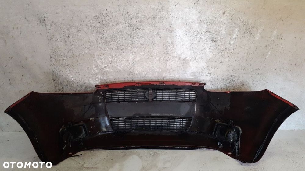 ^ ZDERZAK PRZÓD PRZEDNI DO FIAT GRANDE PUNTO HALOGENY 199/A CZERWONY - 4
