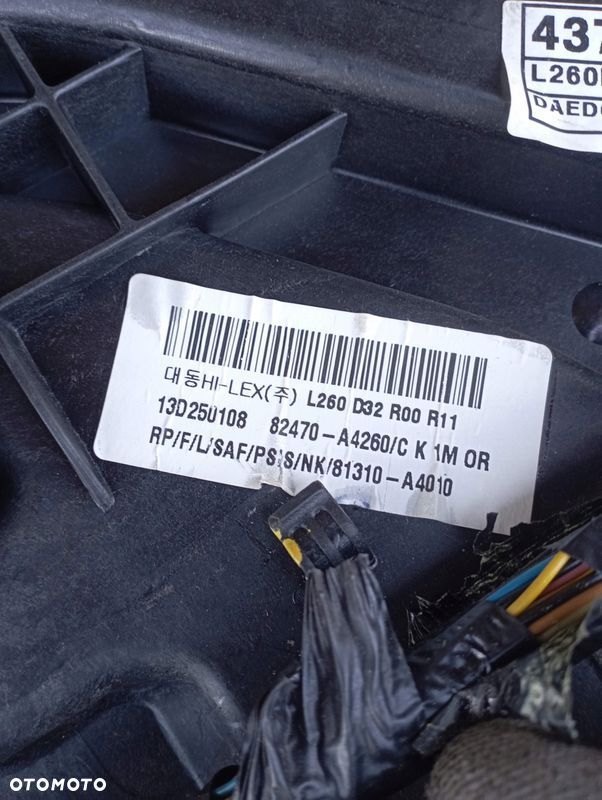 KIA CARENS IV 4 MECHANIZM PODNOŚNIK SZYBY DRZWI PRZÓD LEWY 82470-A4000 - 3