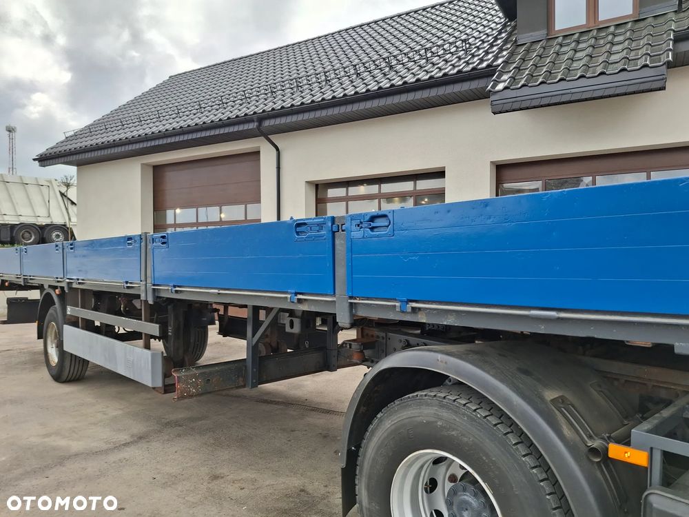 Mercedes-Benz Axor 1933 HDS FASSI F135 17 Metrów Wysięgu Żuraw Skrzynia Siodło Zawieszenie Resor 2010r Przyczepa Łączna Długość Ładunku 11 Metrów Transport Ładunków Dłużycowych Do Zbrojenia Do Budowlanki - 22