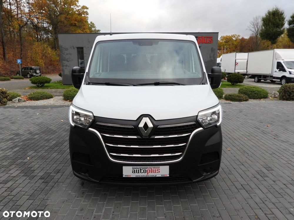 Renault MASTER WYWROTKA PODWÓJNA KABINA DOKA 7 MIEJSC TEMPOMAT NAWIGACJA LEDY KLIMATYZACJA  145KM - 6