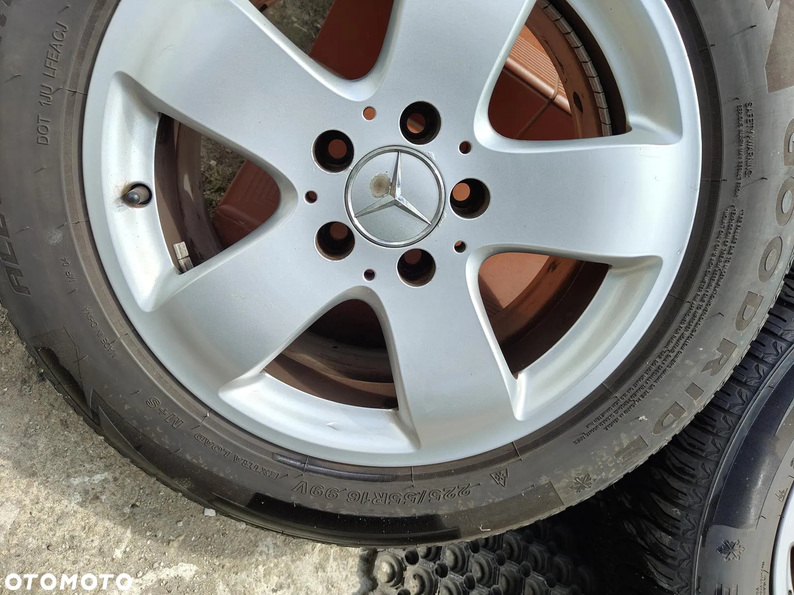 MERCEDES W211 VITO FELGI Aluminiowe Koła 16 5X112 +opony zimowe z 2023 roku - 28