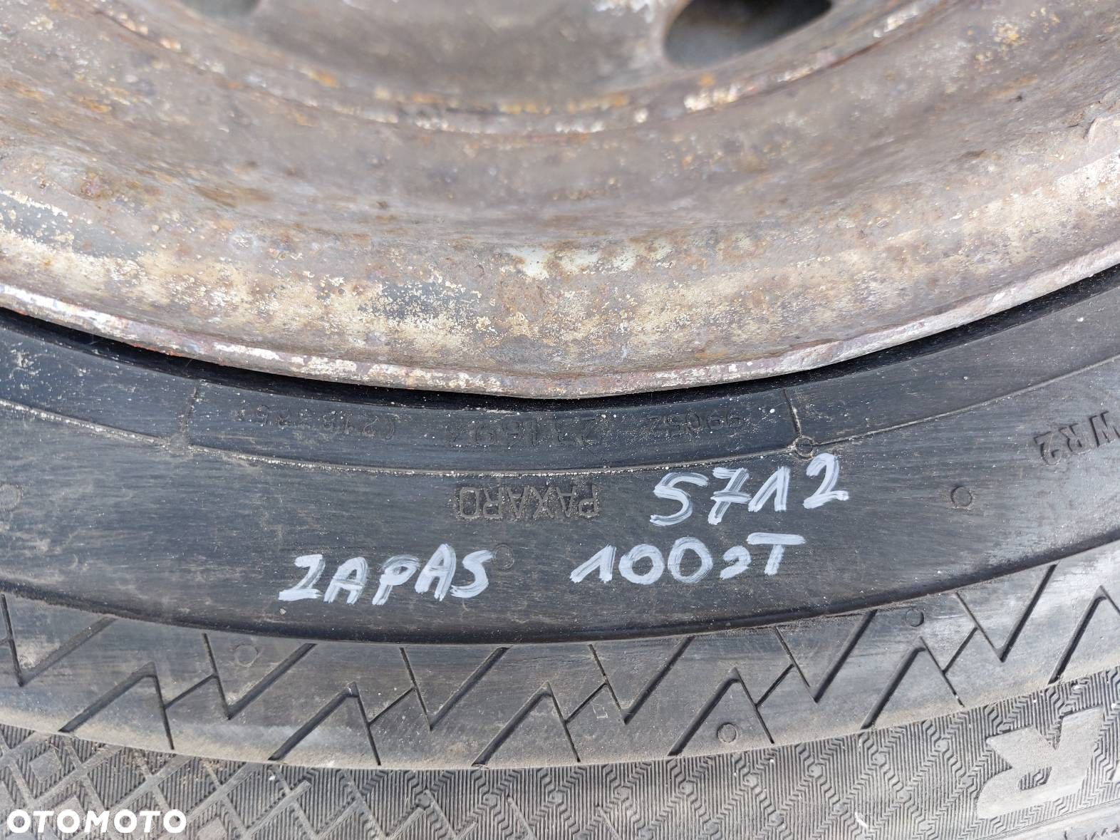 KOŁO FELGA OPONA ZAPAS 6x170 5Jx16 FI130,1 195/75R16C IVECO DAILY II - 8