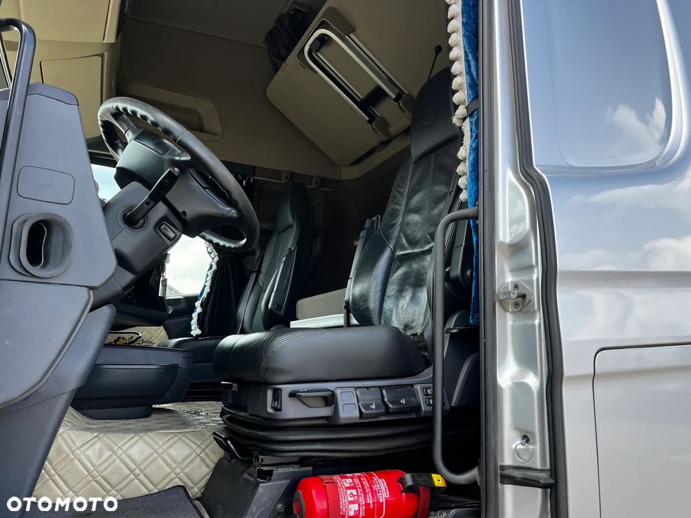 Scania R450 BEZ EGR/TOPLINE/SPROWADZONA Z FRANCJI/CAŁA NA PODUSZKACH/ALU FELGI/PTO/LODÓWKA/ - 17