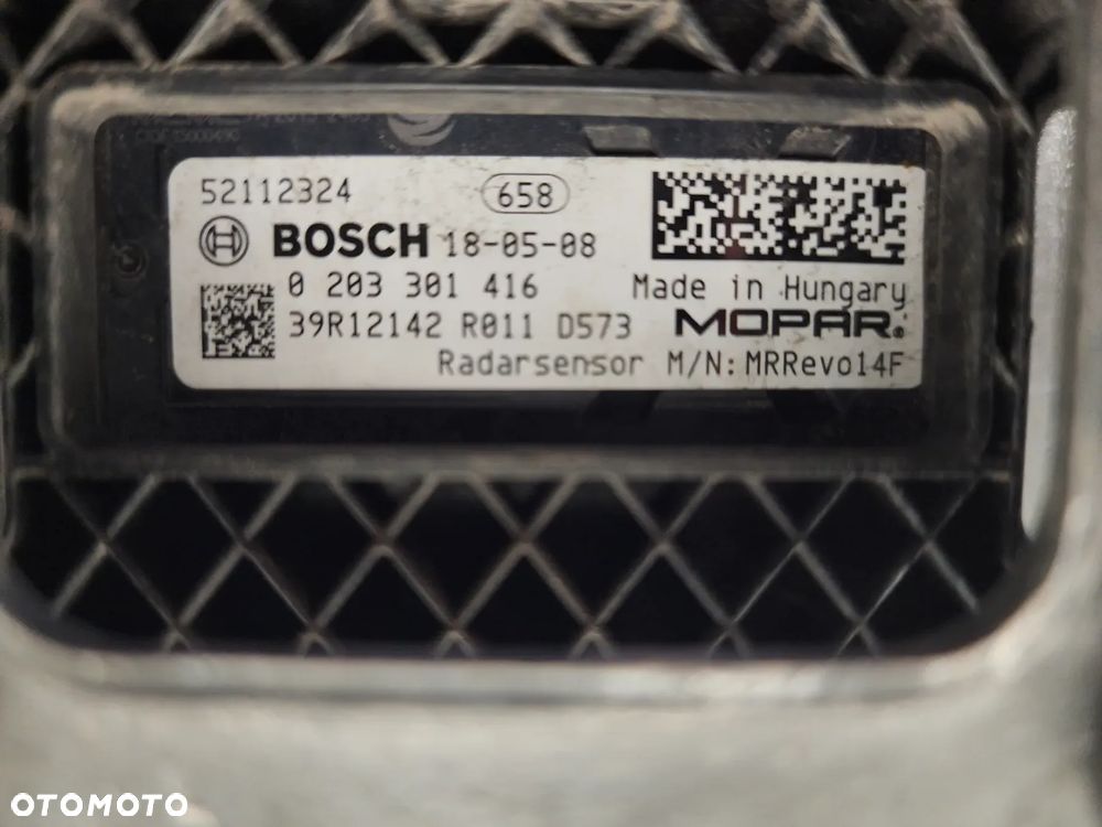 Fiat TIPO radar koszyk mocowanie komplet 52112324 - 3