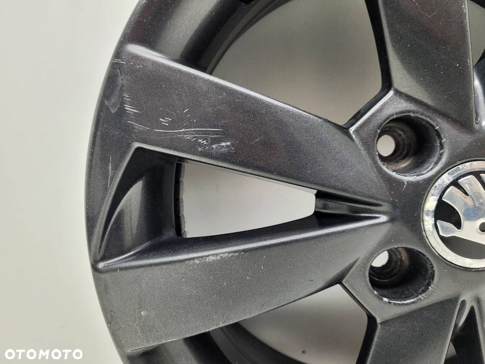 FELGA ALUMINIOWA 15" 4X100 5,5J ET41  SKODA CITIGO 2013 EU - 3