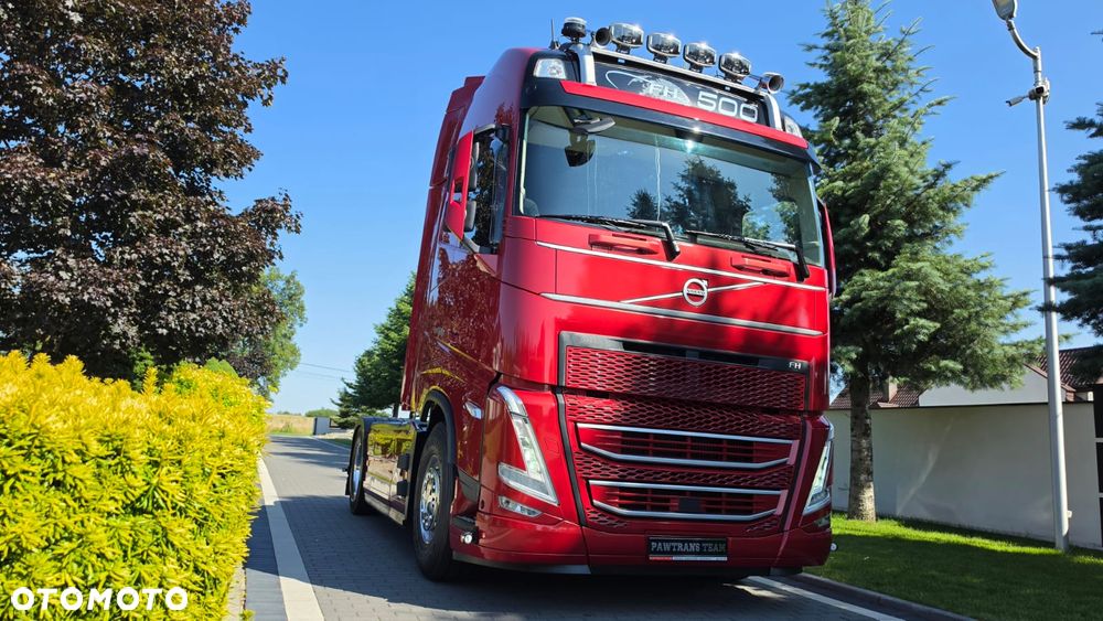 Volvo ///FH///500///2023/// GLOBETROTTER///XXL///HYDRAULIKA/// KLIMATYZACJA POSTOJOWA///ALUMINIOWE FELGI///ZABUDOWY MIĘDZYOSIOWE///FULL LED///VIRTUAL COCPIT///TV///WAGA/// STAN BARDZO DOBRY - 11