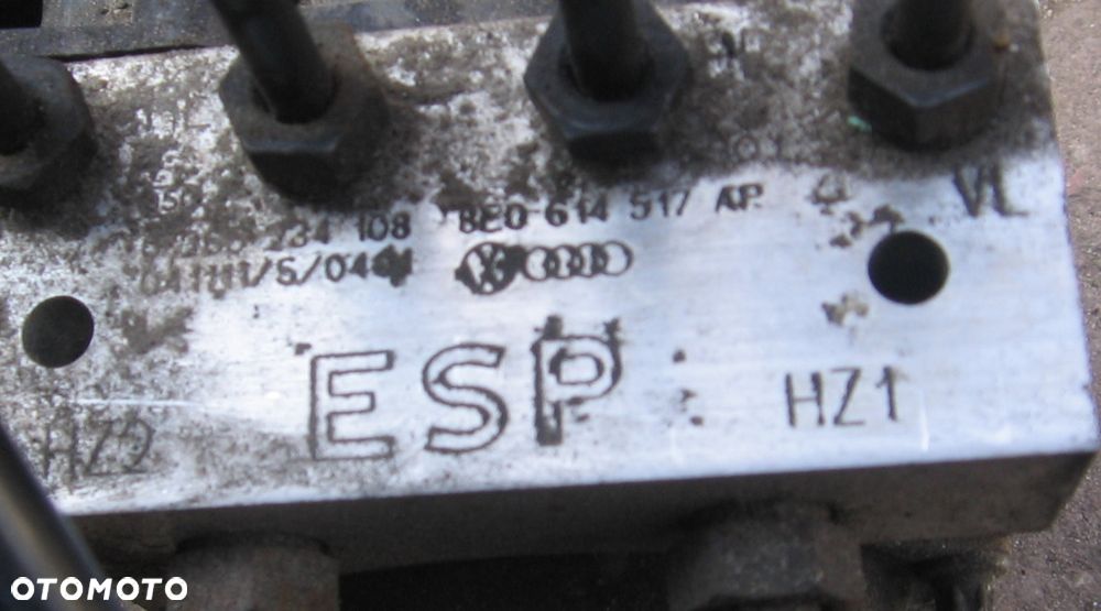 sterownik agregat ABS AUDI A4 B6 B7 8E0614517AP - 2