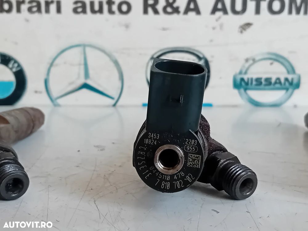 Injectoare Injector Bmw F10 F11 F30 F31 F20 F21 X3 F25 X1 E84 2.0 Diesel N47 184 Cai Cod 7810702 - 6