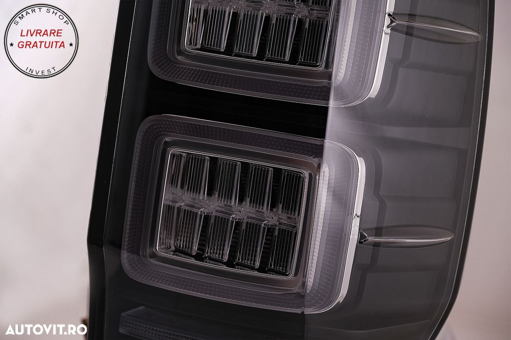 Stopuri LED Ford Ranger (2012-2018) Geam Clar cu Semnal Dinamic- livrare gratuita - 13