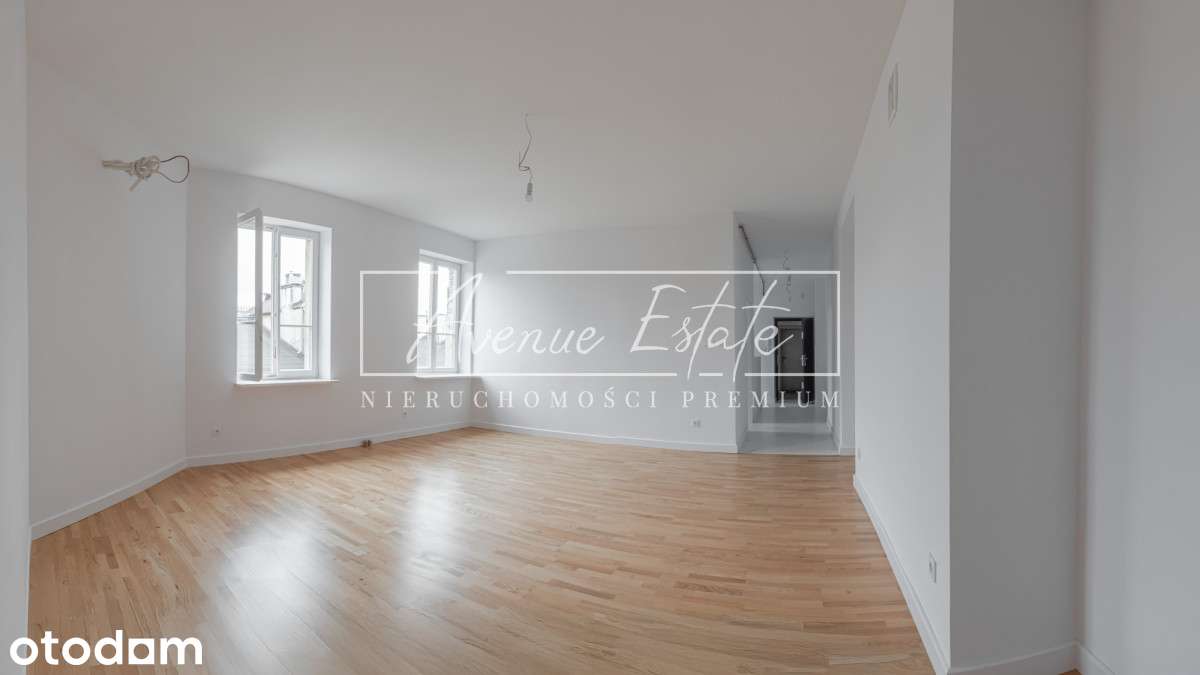 Chmielna / Apartament 90 m² + Strych 80 m² / Nowy