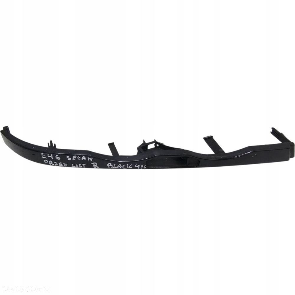 Bmw E46 Sedan Listwa Pod Lampę Xenon Prawa Black 475 8227644