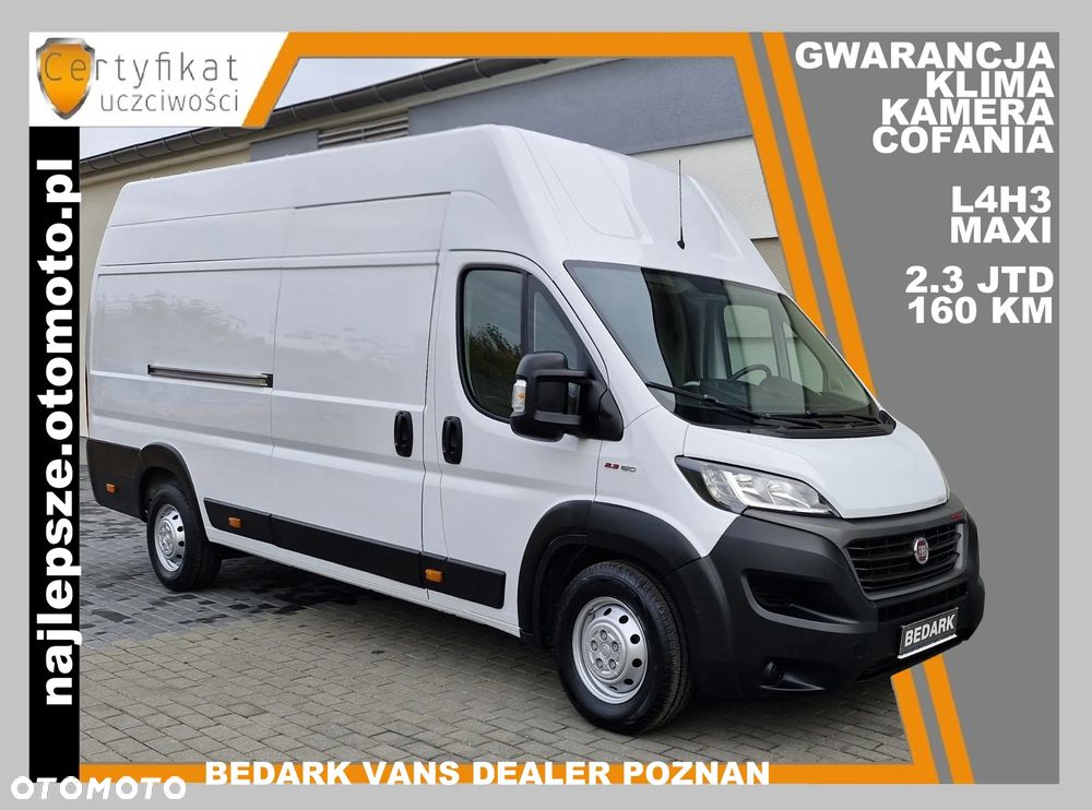 Fiat Ducato, L4H3 MAXI, GWARANCJA, kamera cofania, klima