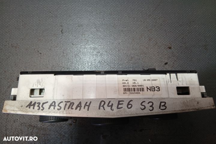 Comanda AC 3269404 90151-360 3269404 90151-360 Opel Astra H [facelift - 2