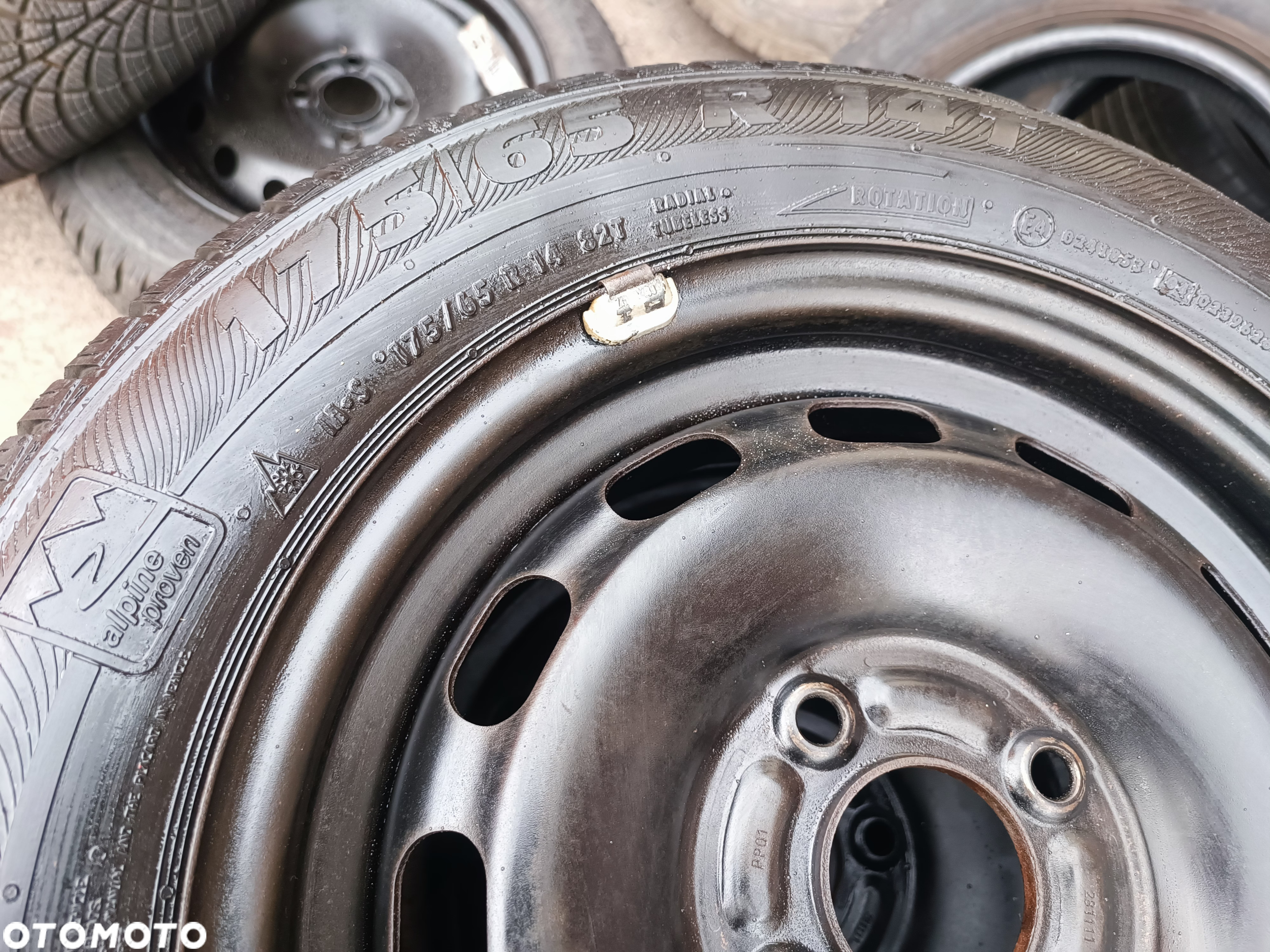 4x108 Felgi Stalowe Stal 14 Koła Zimowe Zima FORD FIESTA PUMA COURIER KA II 2 KA+ FUSION FOCUS MAZDA 2 5,5mm Legnica ALU-RAD 175/65 - 3