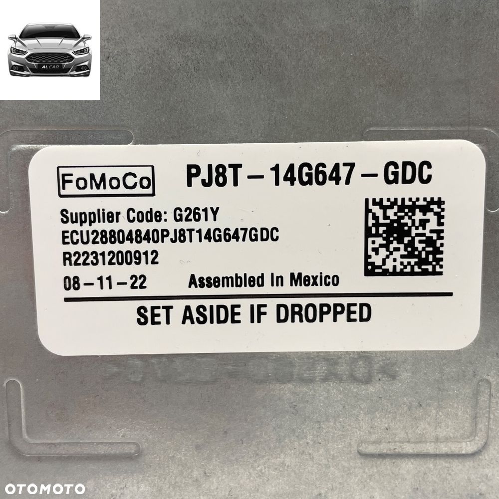 STEROWNIK KAREMY FORD MUSTANG MACH-E PJ8T-14G647-GDC - 4