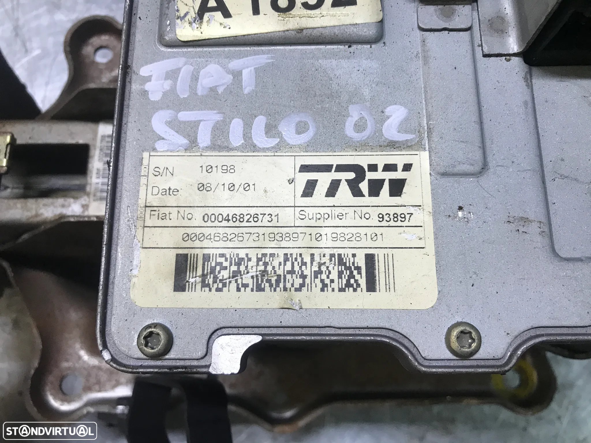 COLUNA DE DIRECÇÃO / DIREÇÃO ELETRICA FIAT STILO 00046826731 46826731 - 4