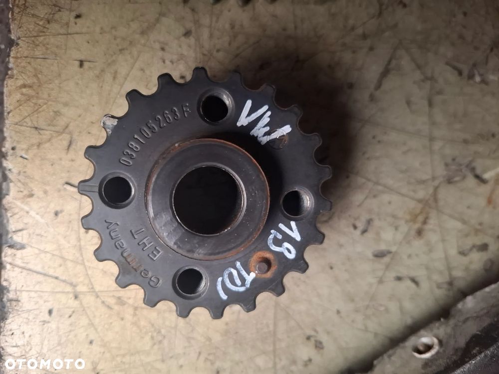 VW AUDI SEAT SKODA 1,9TDI koło zębate wału 038105263F POMPY 06A115121 - 5
