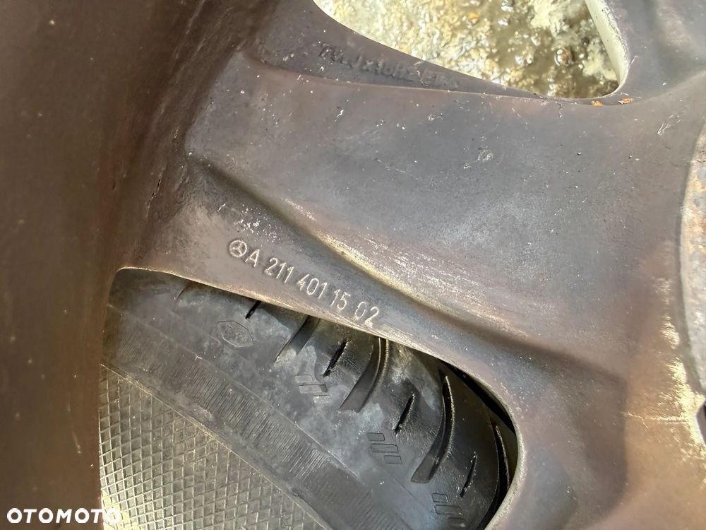 Felgi 16' koła A2114011502 Mercedes W211 5x112 7,5J16H2 ET42 centr 66,6 OE - 12