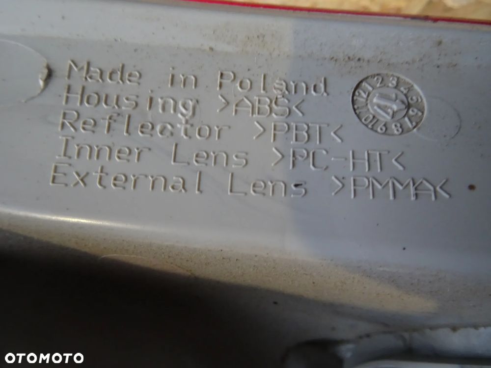 Lampa Opel Astra J Prawy Tył - 8