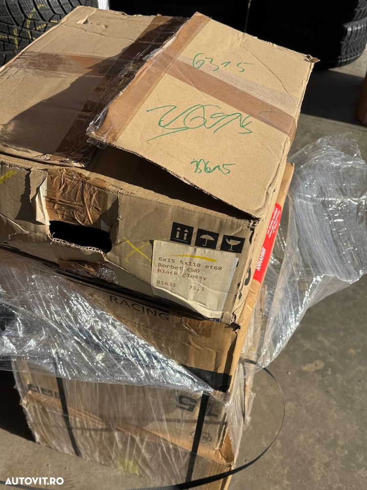 Vând jante aliaj pe 15” pentru Fiat ducato,Peugeot boxer 5x118 - 8