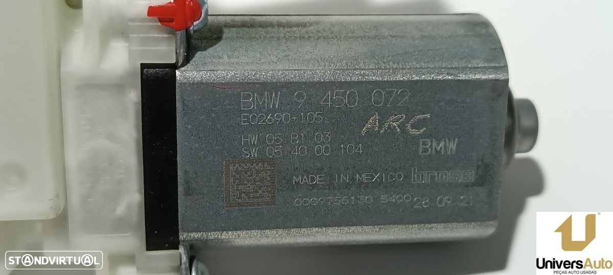 MOTOR ELEVADOR TRASEIRO ESQUERDO BMW SERIE X6 (G06) XDRIVE 40I - 3
