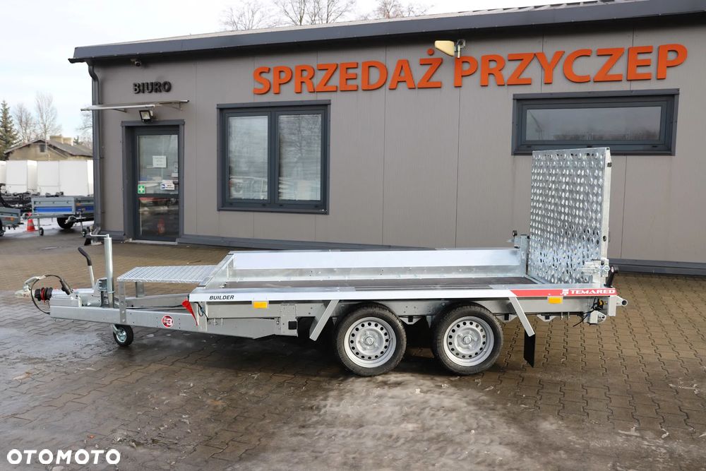 TEMARED /MARTZ  BUILDER 3 3015/2 S 2,7T Koła 195R13C , 300x150cm DMC 2700kg Z TRAPEM WJAZDOWYM - 2