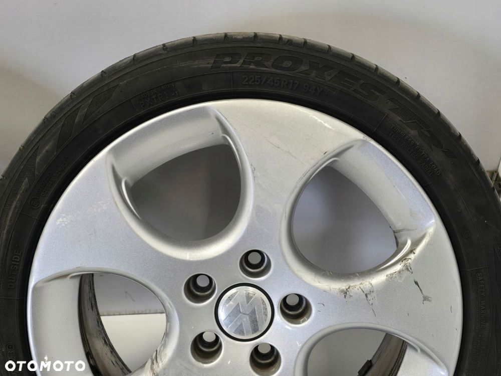 VW GOLF V GTI FELGI ALUMINIOWE 17" 5X112 ET51 1K0601025AC - 13