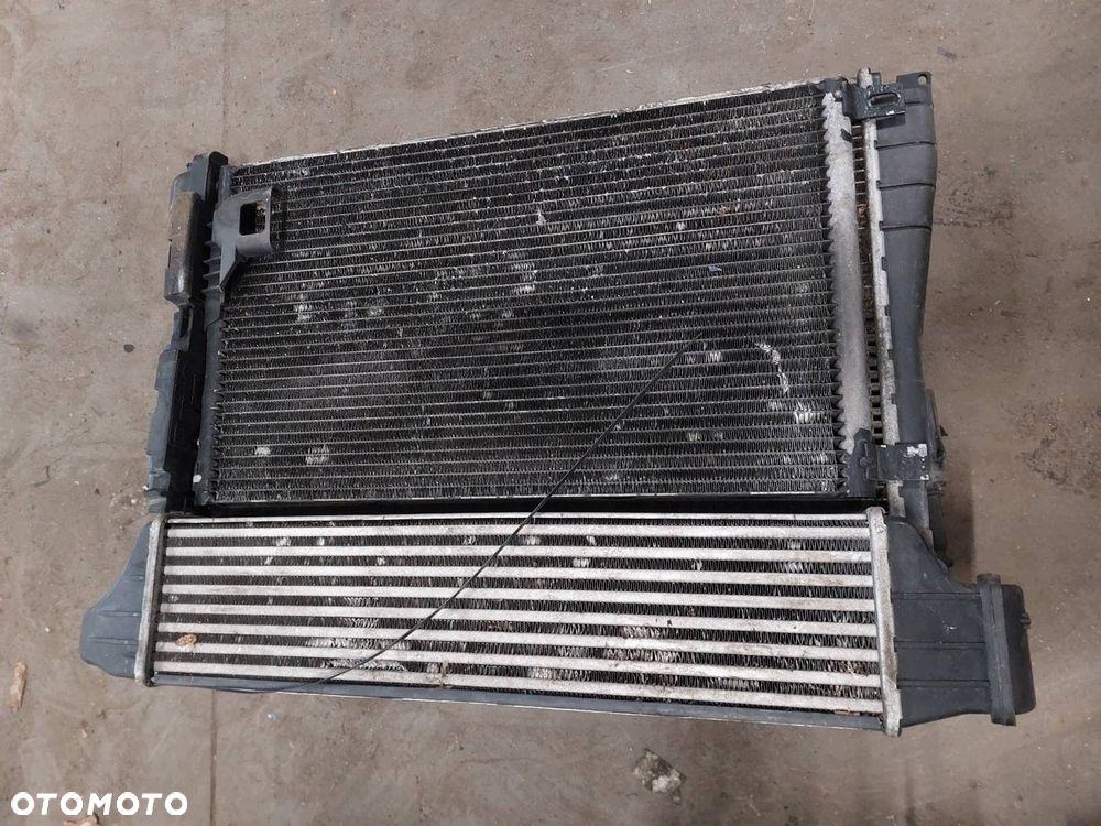 PAS PRZEDNI WZMOCNIENIE CZOŁOWE + CHŁODNICE + LAMPY XENON BMW E46 2.0 D M47 - 10