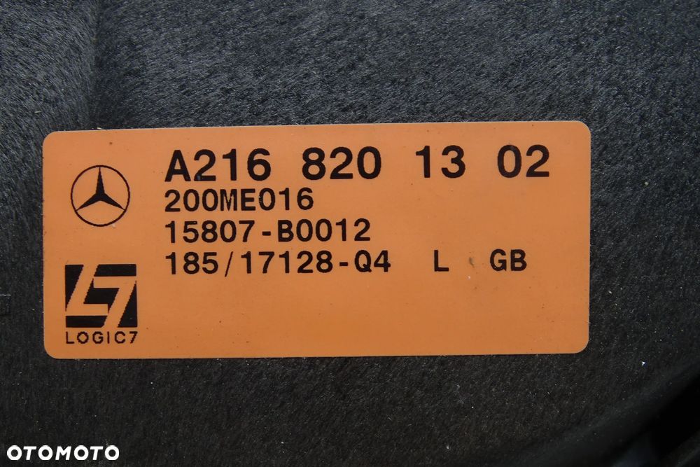 MERCEDES CL W216 Głośnik Drzwi Lewy A2168201302 - 3