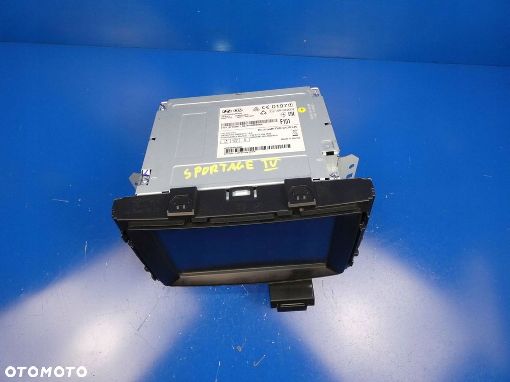 KIA SPORTAGE IV RADIO FABRYCZNE EKRAN WYŚWIETLACZ NAWIGACJA GPS - 2