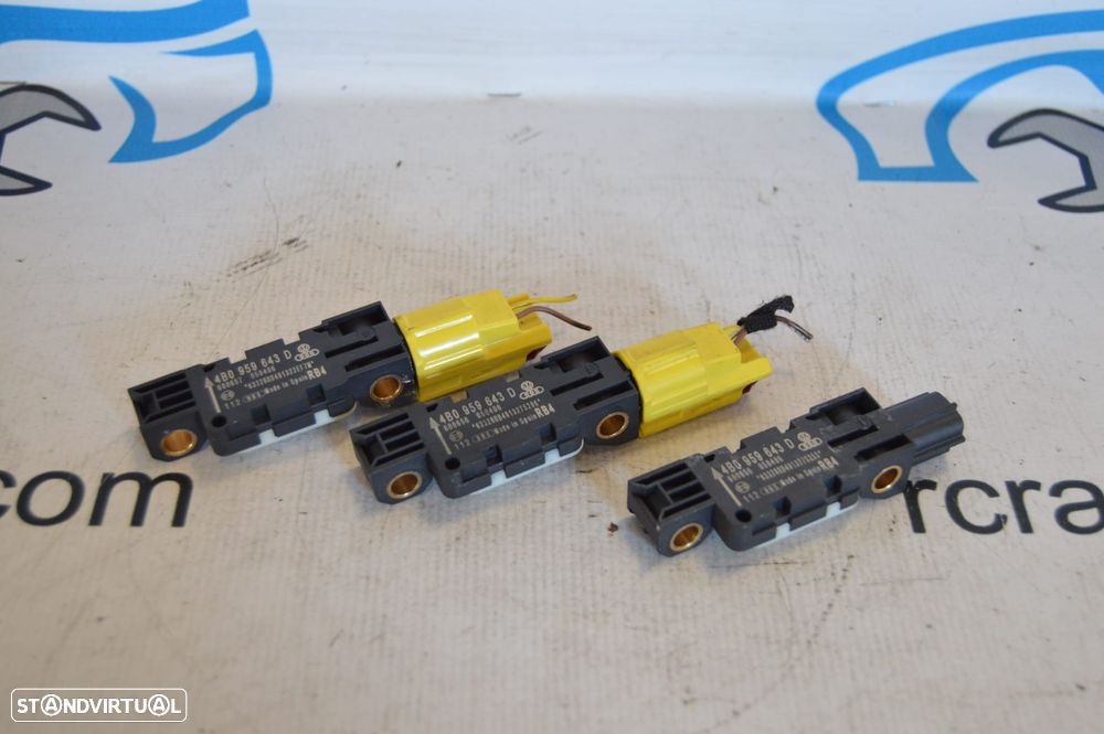 SENSOR SENSORES IMPACTO EMBATE COLISÃO ORIGINAL 4B0959643 4B0959643D AUDI A3 8P 8PA SPORTBACK 2.0 TDI 170CV BMN - 2