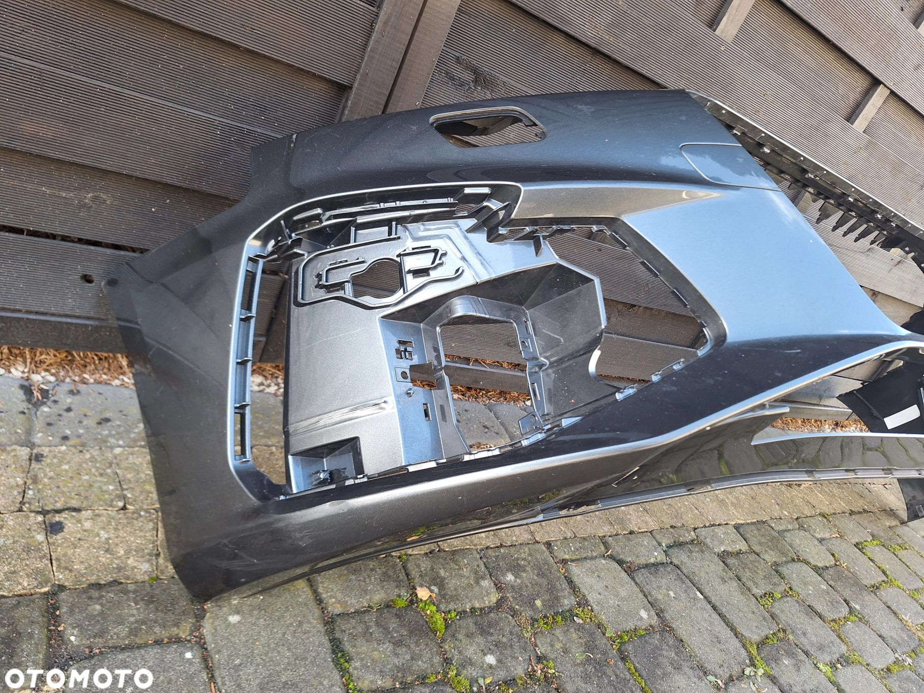 AUDI A4 B9 LIFT S-line 19- 8W0 CAŁY-NIE KLEJONY! ZDERZAK PRZÓD PRZEDNI ORYG 8W0807437AQ WYSYŁKA 24H - 3