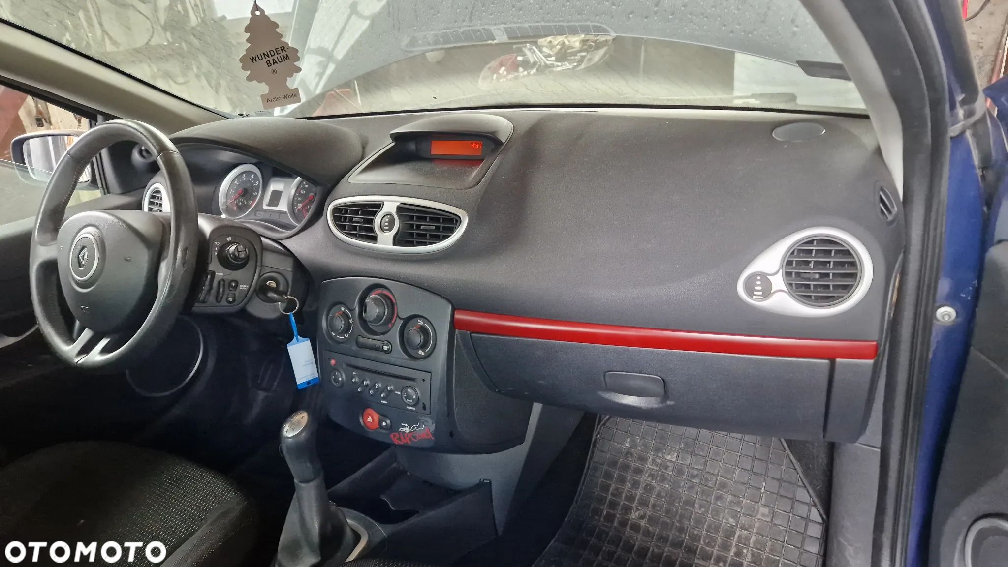 RENAULT CLIO III DESKA PODUSZKI PASY - 1