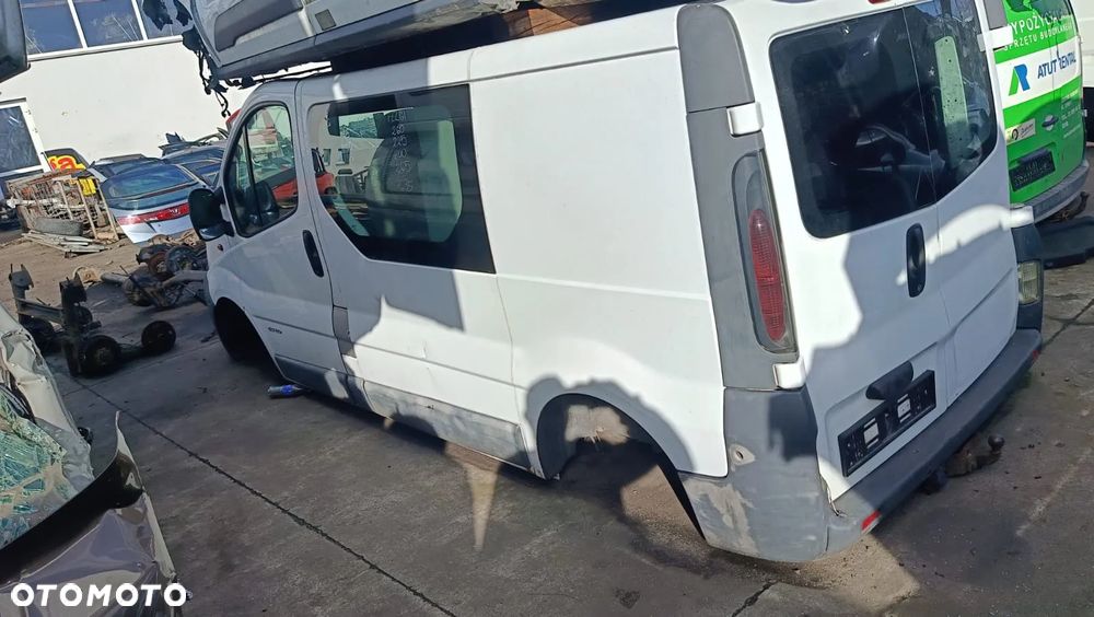 CWIARTKA BŁOTNIK LEWY TYŁ BOK RENAULT TRAFIC VIVARO PRIMASTAR - 1