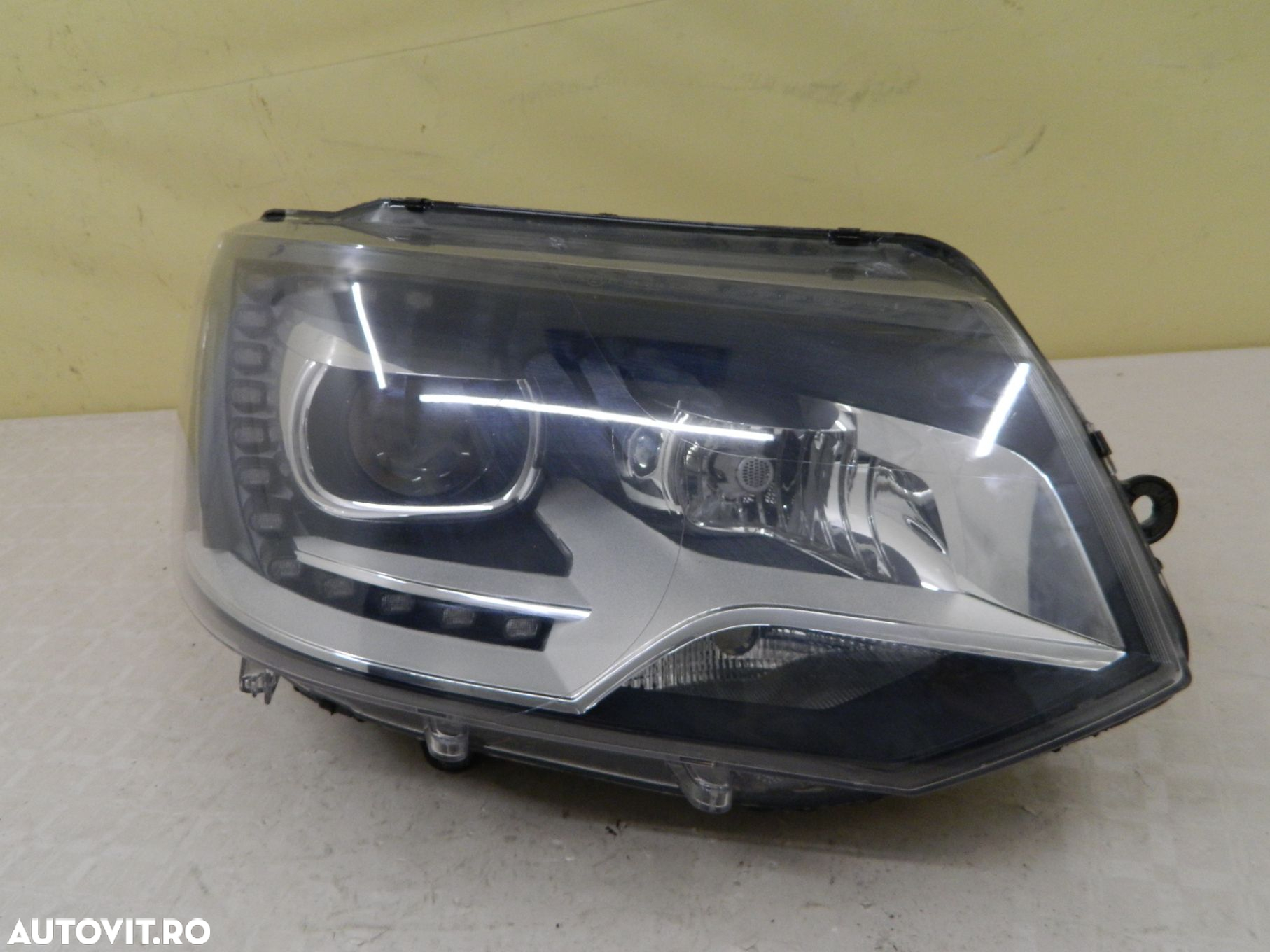 Far dreapta VW Transporter T5 facelift Bi-Xenon LED, 2012, 2013, 2014, cod origine 7E5941016. - 3