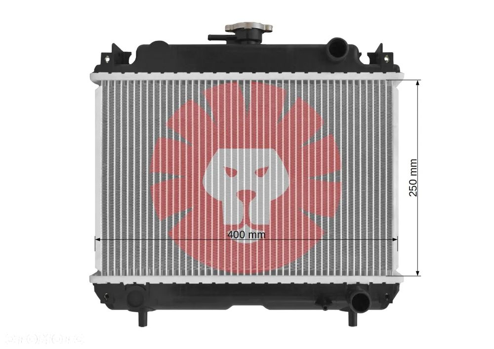 NOWA CHŁODNICA WODY YANMAR SILNIK GP8/GP10 11925444510 119254-44510 - 3