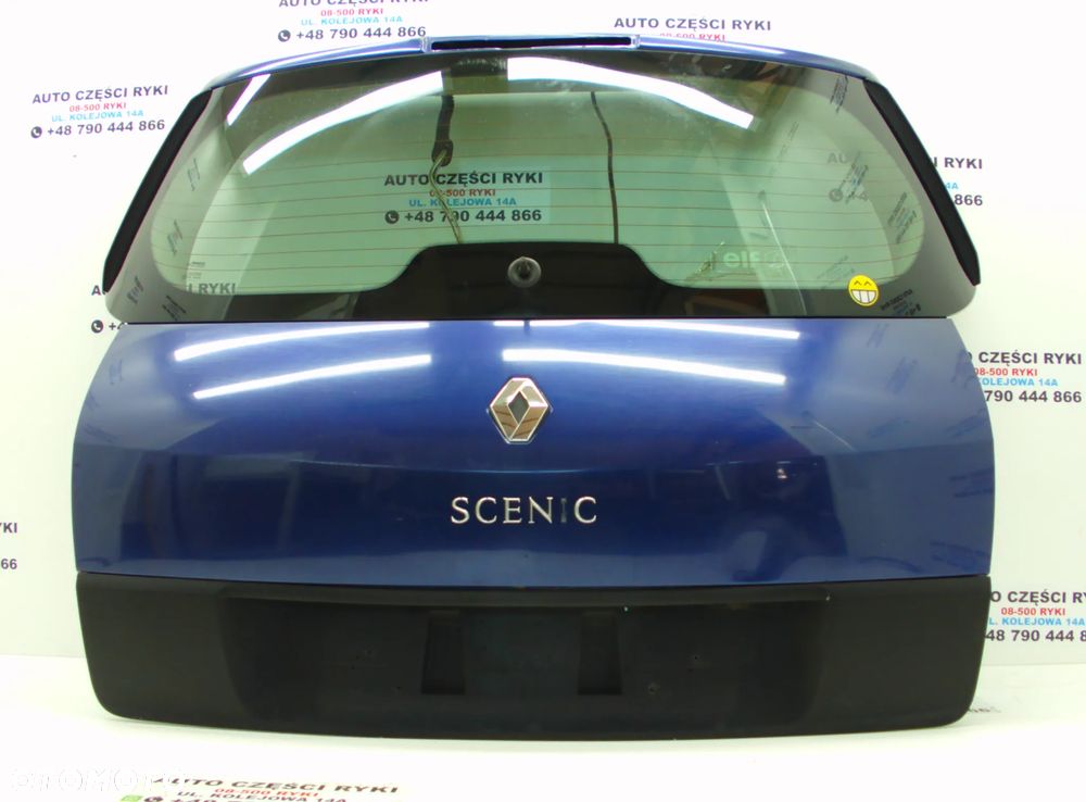 Renault Scenic II Klapa Bagażnika Fef 43 Szyba tył - 1
