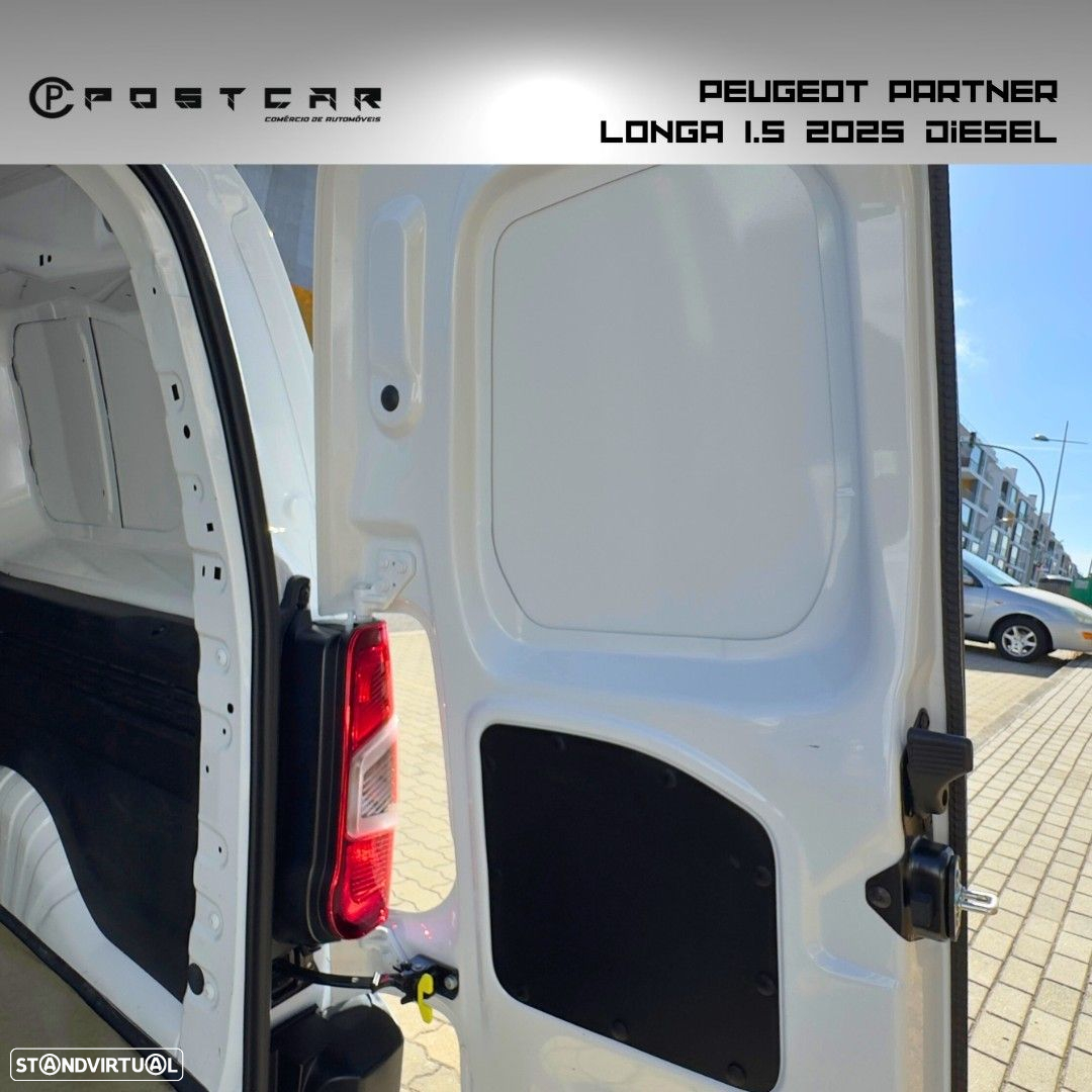 Peugeot Partner 1.5 BlueHDi Asphalt Longa - 13