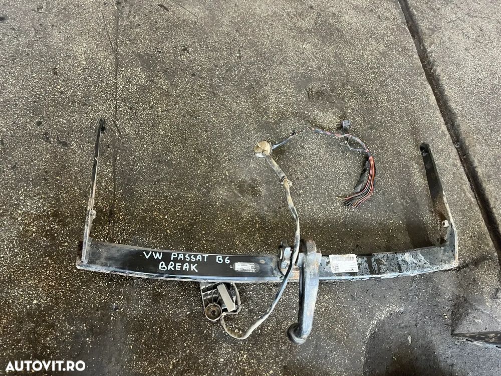Carlig cui tractare original VW Volkswagen Passat B6 break 2007 - 1