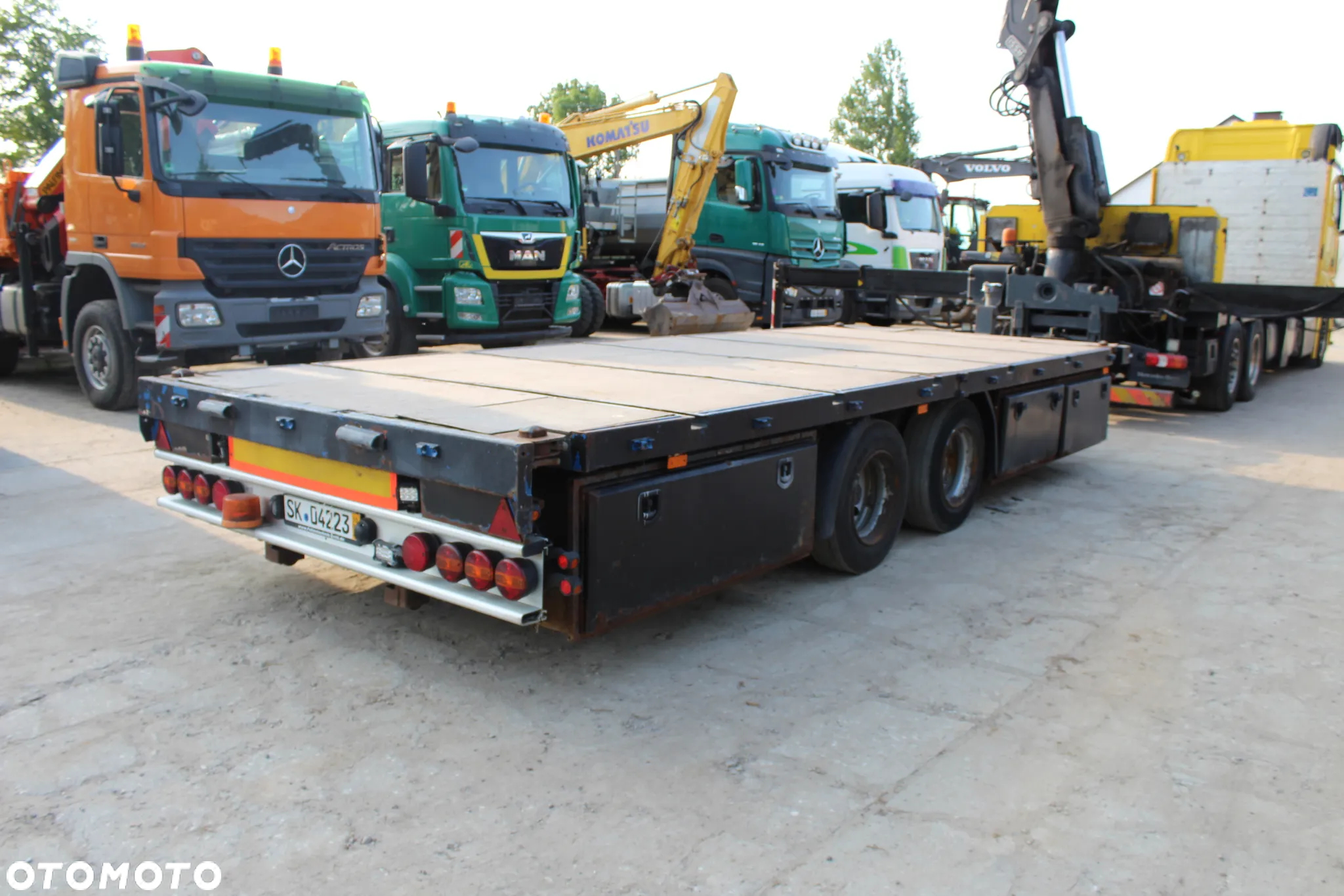 Fliegl PRZYCZEPA TANDEM NISKOPODWOZIOWA - 8