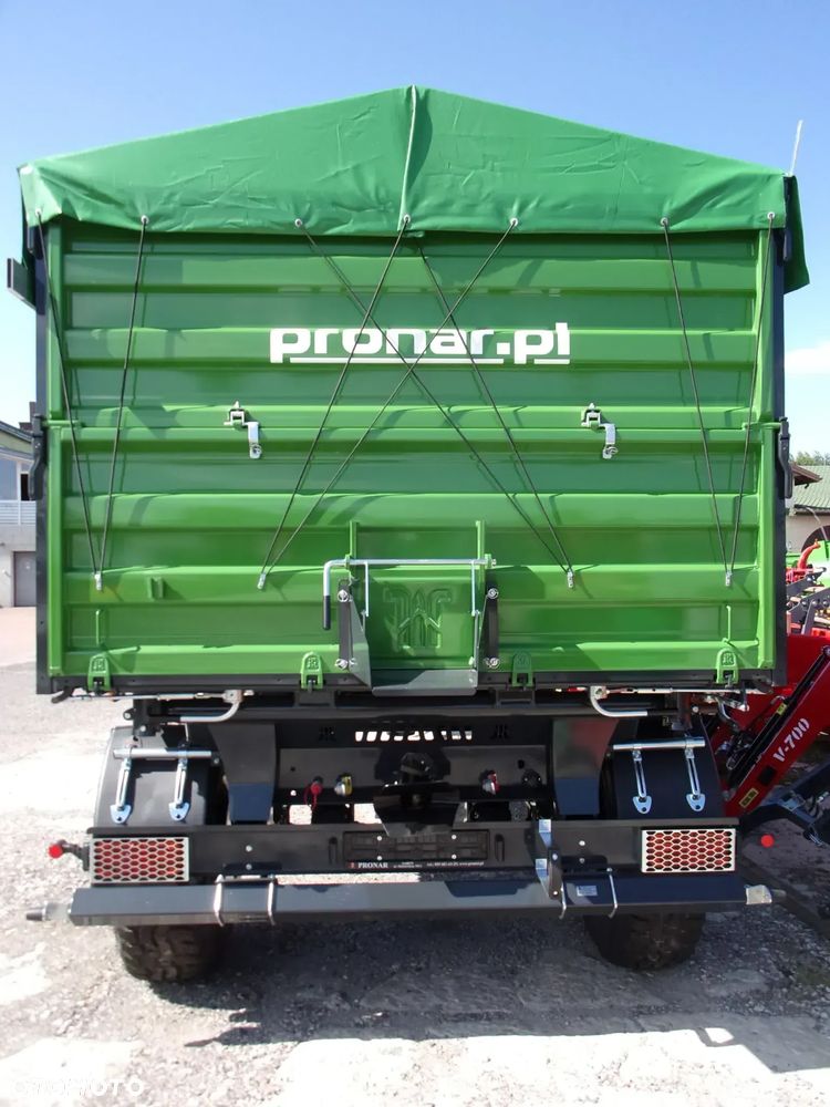 Pronar Przyczepa dwuosiowa paletowa PRONAR PT680 -14t, PT612 -12t, PT612L -12t, wywrotka z trójstronnym wywrotem, przyczepa ciężarowo-rolnicza - 5